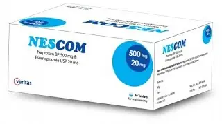 Nescom tablet || ( Naproxen & Esomeprazole )  || Nescom কিসের ঔষধ ||