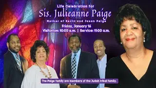 TPCBC 11:00AM Service | Celebration of Life Service for Sis. Julieanne Paige | January 16,...