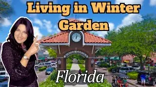 Living In Winter Garden, Florida - New Construction Home Tour and Historic Downtown Winter Garden