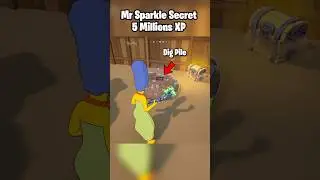 MR SPARKLE SECRET XP QUEST in Fortnite Simpsons #fortnite #shorts