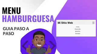 Creación de un Menú de Hamburguesa