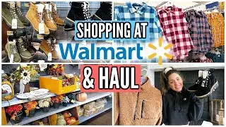 WALMART SHOP WITH ME & HAUL! FALL FASHION & HOME DECOR 2020