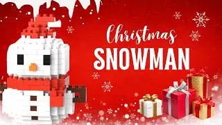 How to Build E3061 Christmas Snowman | Fun Little Toys Mini Blocks