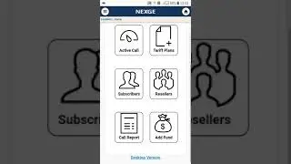 Nexge Reseller Operation