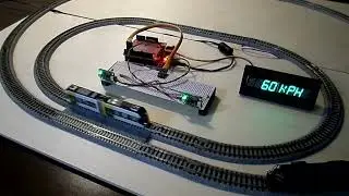 Train Speedometer - Scale speed 60 km/hr