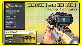 Best Sniper in Battle Royal | Arctic 50 Exotic | Call of Duty | COD Mobile