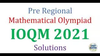 PRMO 2021 || IOQM 2021 || Solutions in Malayalam || Question  19