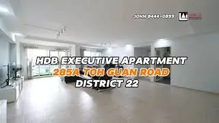 Very Rare, high floor Executive Apartment point block end unit for sale @ 285A Toh Guan Road (D22)