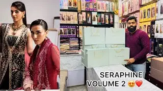 ZARPOSH SERAPHINE WEDDING FORMALS 2.0 2026 | UNSTICHTED   HANDSADE DESIGNER WEDDING COLLECTION 2026