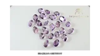 Natural Faceted Amethyst Manufacturing Factory