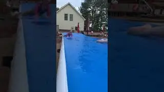 Airtrack slip n slide Part 1