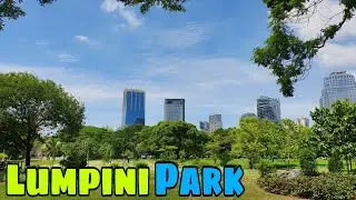 Lumpini Park Bangkok, Thailand 2019 | The Best Park for 'Walking' 'Biking' | สวนลุมพินี [4K]