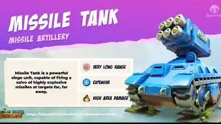 Boom Beach: Frontlines - Missile Tank Introduction **New Sneak Peek**