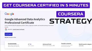 Finish Coursera Courses Faster | Study Hacks & Online Learning Tips