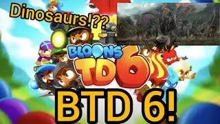 Getting Giganotosaurous in New Update 36.1 of  BTD Battles 6 Gameplay #1