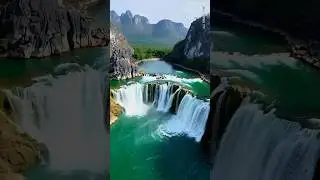 Part 36: Nature | Mountain Waterfall Scenery & Relaxing Piano Music #nature