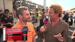 Andrea Stella McLaren Post Race Interview Hungarian Grand Prix
