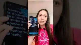 Check out Live Transcribe & Sound Notifications! #ad #Google #Android #Accessibility #Transcribe