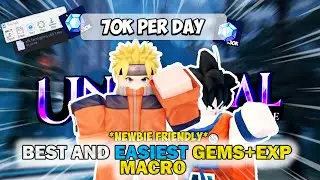 *ЛУЧШИЙ* AFK-МАКРОС для получения самоцветов и опыта в Universal Tower Defense!