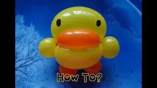 How to make Piyo Piyo duck balloon