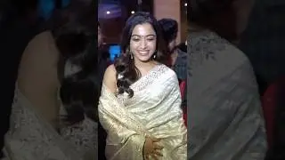 #rashmikamandanna look like a family woman l #kuberaa success celebrations | #dhanush #nagarjuna