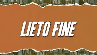 Carl Brave - Lieto fine (Testo)
