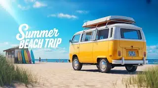 Coastal Breeze Instrumentals 🚗 Jazz, Soul & Surf Road Trip Bliss