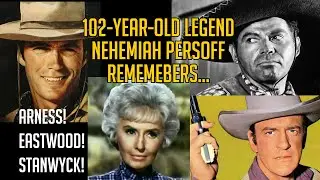 102-Year-Old Actor Nehemiah Persoff (1919-2022) RIP Nicky recalls Arness, Eastwood, Stanwyck & more!