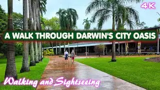 DARWIN George Brown Darwin Botanic Gardens | Walking Tour | Northern Territory Australia | 4K 2024