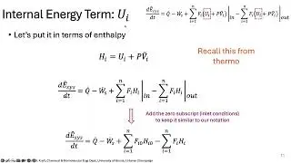 CHE 598: Lecture  28  - Heat effects in chemical reactors