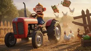 Monkey Farm Life - Funny Monkey Mistakes on the Farm
