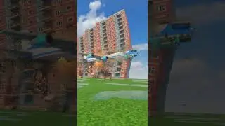 Plane Crashes Into Apartments