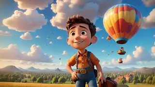 Up Up Up in the Blimp | Fun Air Adventure Song for Kids | Nursery Rhymes and Baby Learning Songs