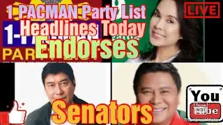 1 PACMAN Party-List endorses senators Such as Raffy Tulfo and etc(Allan Belocora)