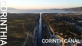 Corinth Canal (Isthmus) &ndash; Corinthia | Greece [4K]