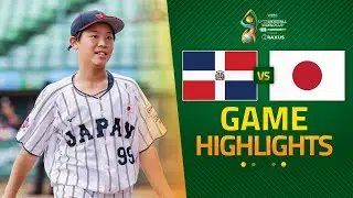 HIGHLIGHTS | 🇩🇴 Dominican Republic 🆚 🇯🇵 Japan | WBSC U-12 Baseball World Cup 2025