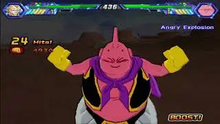 SSJ3 Vegeta Vs Majin Buu Grudge Match! What If Battle! Dragon Ball Z Budokai Tenkaichi 4