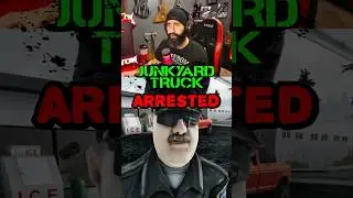 Геймплей ареста грузовика-самоката на свалке #junkyardtruck #simulatorgames #moonshine #arrest #г...