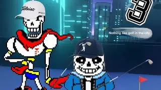 City golf! Sans and papyrus Play human fall Flat extra dreams Part Three With Ninja and mad