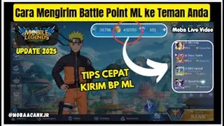 CARA KIRIM BATTLE POINT ML KE TEMAN DENGAN CEPAT 2025 ! GIFT BP MOBILE LEGENDS !#mlbbidcreator