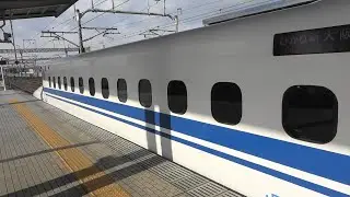 車窓 / N700A ひかり 643号 岐阜羽島駅-米原駅の車窓からの風景です。東海道新幹線 JR-CENTRAL SHINKANSEN HIKARI