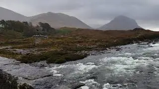 That  pyramid mountain, a wedding, and little wind and rain in Scotland.