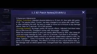 Mobile Legends Update Patch Notes 1.2.82
