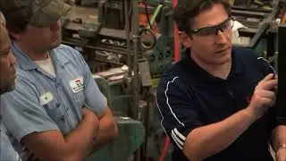 Folding carton, hot melt with inspection