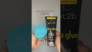 You may have to rip them off😂 #curlsbytyree #edges #laidedges #edgebooster #got2bglued