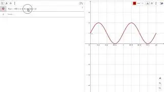 GEOGEBRA Graphing Trigonometric Functions in a Given Domain