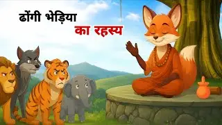 ढोंगी भेड़िए का रहस्य | जंगल की खतरनाक चाल | Hindi Cartoon Story