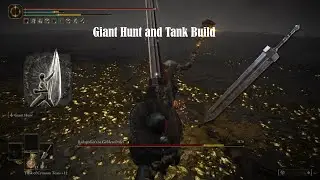 ELDEN RING the Giant Hunt and Tank Build (PS4).