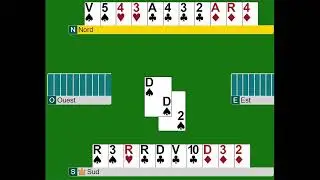 Bridge - Jeu de carte - Cours n°2 - Impasse  (Impasse au chantage)