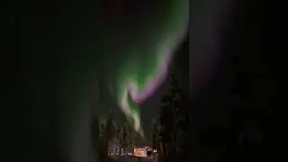 Northern Lights in Lapland, Finland #northernlights #auroraborealis #auroralights #lapland #finland